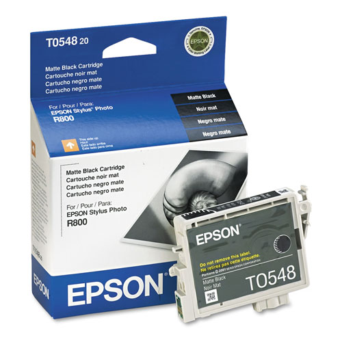 Epson UltraChrome T0548 - Print Cartridge - 1 x Matte Black - 400 Pages