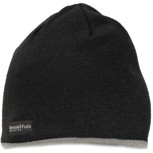 Ergodyne N-Ferno 6818 Knit Winter Hat Fleece Lined, One Size Fits Most, Black