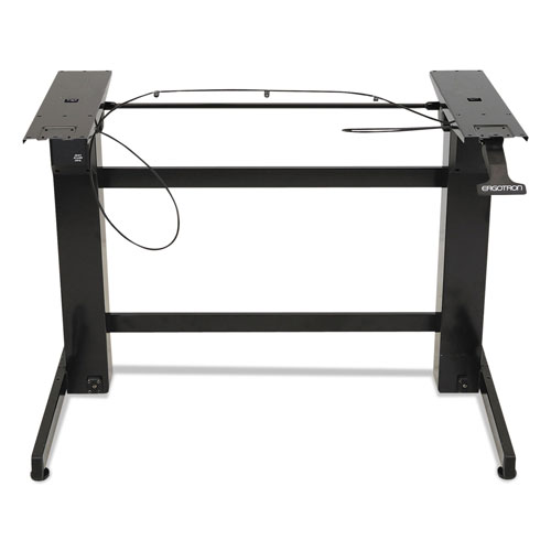 Ergotron WorkFit-B Sit-Stand Workstation Base, Heavy-Duty, 88 lbs Max Weight Cap, 42w x 26d x 51.5h, Black