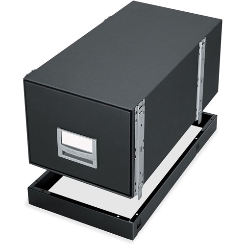 Fellowes Bankers Box Metal Bases for Staxonsteel & High-Stak Files, Letter, Black