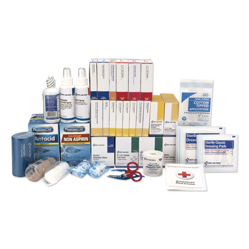 First Aid Only 3 Shelf ANSI Class B+ Refill with Medications, 675 Pieces