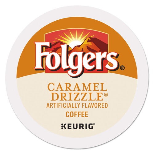 Folgers Caramel Drizzle Coffee K-Cups, 24/Box