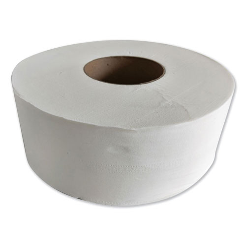 GEN JRT Jr. Jumbo-Junior Bath Tissue, 2-Ply, White, 3.1" x 1,000 ft, 12/Carton