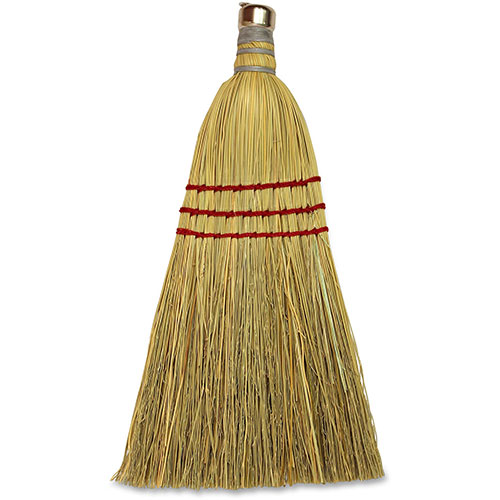 Genuine Joe Clean Sweep Wisk Broom, Natural
