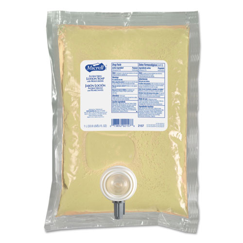 Gojo NXT Antibacterial Lotion Soap Refill, Balsam Scent, 1000 mL