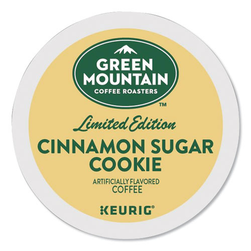Green Mountain Cinnamon Sugar Cookie Coffee K-Cups, 24/Box