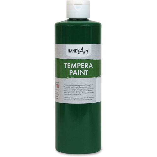 Handy Art Tempera Paint, 16oz., Green