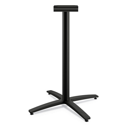Hon Between Standing-Height X-Base for 42" Table Tops, Black