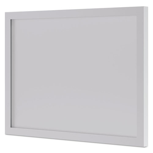 Hon BL Series Frosted Glass Modesty Panel, 39.5w x 0.13d x 27.25h, Silver/Frosted