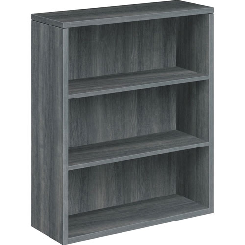 Hon Bookcase, 3 Fixed Shelves, 36"x13-1/8"x43-3/8" , Sterling Ash