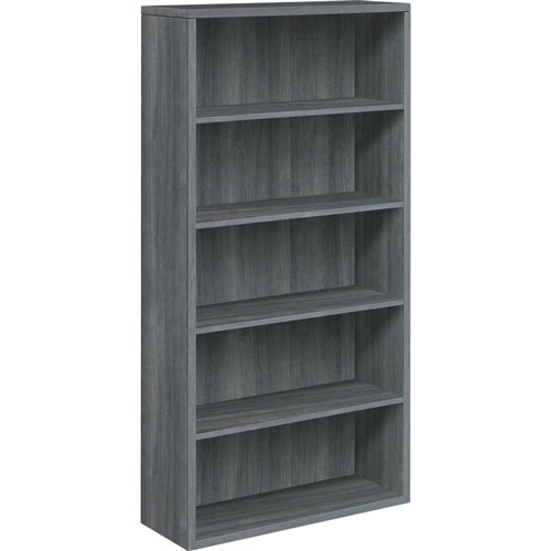 Hon Bookcase, 5 Fixed Shelves, 36"x13-1/8"x71" , Sterling Ash