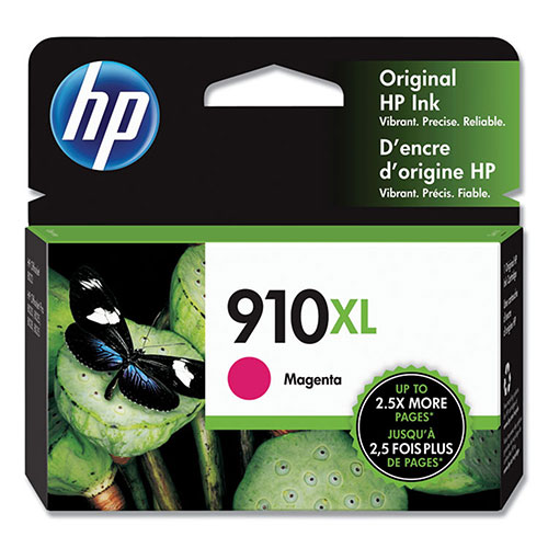 HP 910XL, (3YL63AN) High Yield Magenta Original Ink Cartridge