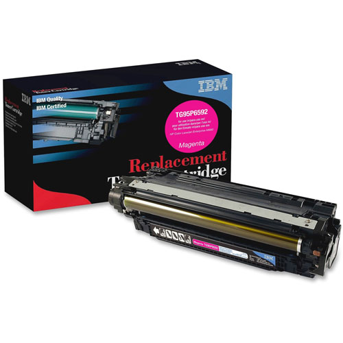 IBM Remanufactured Toner Cartridge, Alternative for HP 653A (CF323A), Laser, 16500 Pages, Magenta, 1 Each