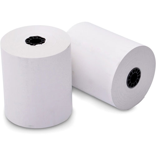 Iconex Paper Rolls, Thermal, F/Pos, 3-1/8"X200', 50/Ct, White