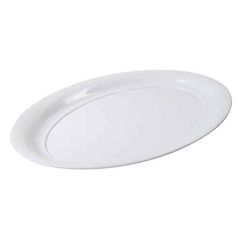 Innovative Designs Oval Platter, 21"x14", White