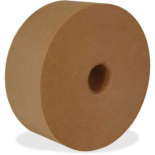 IPG Reinforced Water-Activated Tape, 2.83" x 450', Natural