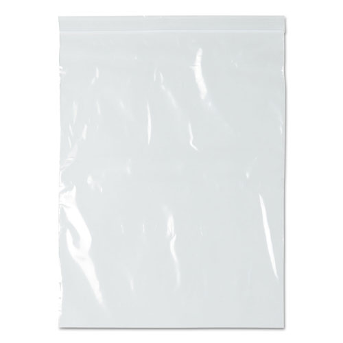 ITW Dymon Zippit Resealable Bags, 2 mil, 10" x 13", Clear, 1,000/Carton