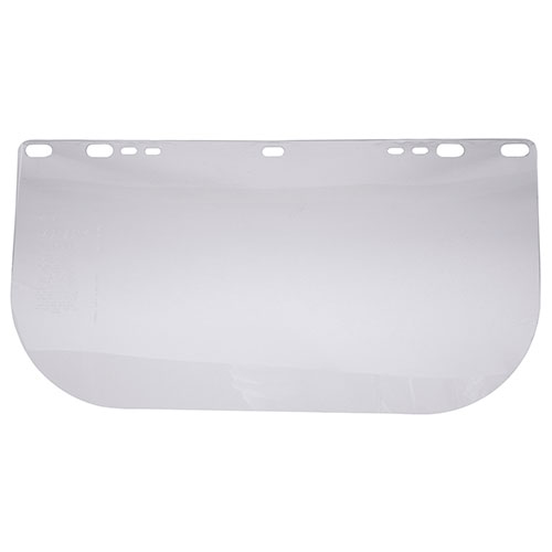 Jackson Safety® F10 PETG Economy Face Shields, Clear, Clear, , 8 in x 15 1/2