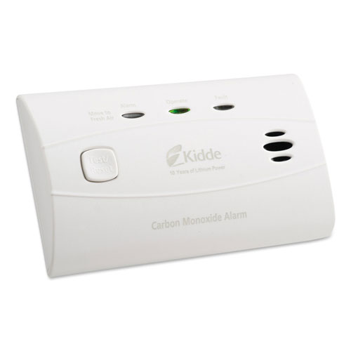 Kidde Safety Sealed Battery Carbon Monoxide Alarm, Lithium Battery, 4.5"W x 2.75"H x 1.5"D