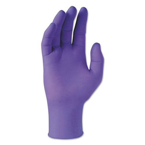Kimberly-Clark PURPLE NITRILE Exam Gloves, 242 mm Length, X-Small, 6 mil, Purple, 100/Box