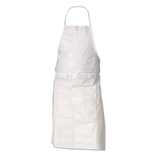 KleenGuard™ A20 Apron, 28" x 40", White, One Size Fits All