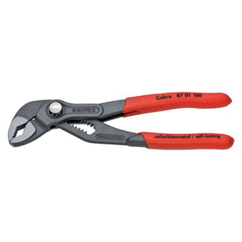Knipex Cobra Pliers, Red