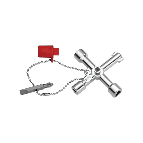 Knipex Control Cabinet Key, Silver