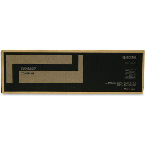 Kyocera Toner Cartridge, 35,000 Page Yield, Black