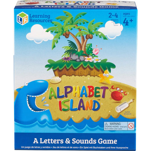 Learning Resources Alphabet Island Game, Ages 4+, Ast