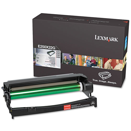 Lexmark E250X22G Photoconductor Kit, 30000 Page-Yield, Black