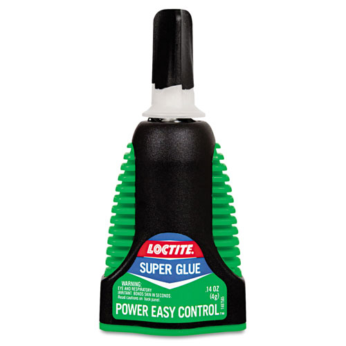 Loctite Extra Time Control Super Glue, 0.14 oz, Dries Clear
