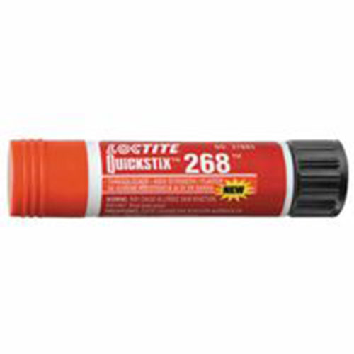 Loctite QuickStix 268 High Strength Threadlockers, 9 g, 3/4 in Thread, Red