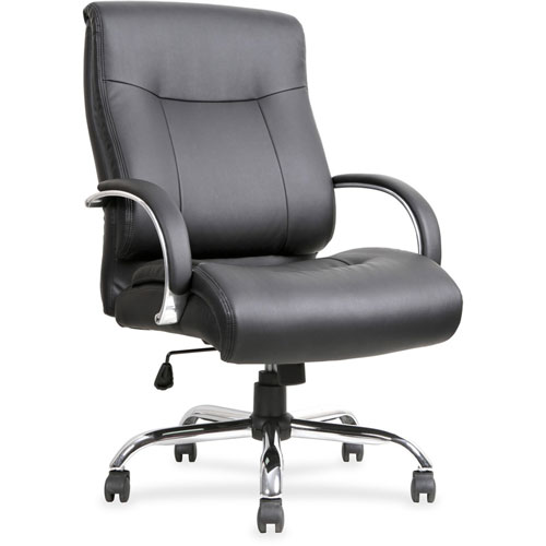 Lorell Chair, 450lb Capacity, 22-7/8" x 30-1/4" x 46-7/8", Black