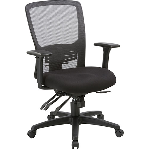 Lorell Chair, High-Back, 28-1/2"Wx28-1/2"Lx45"H, Black