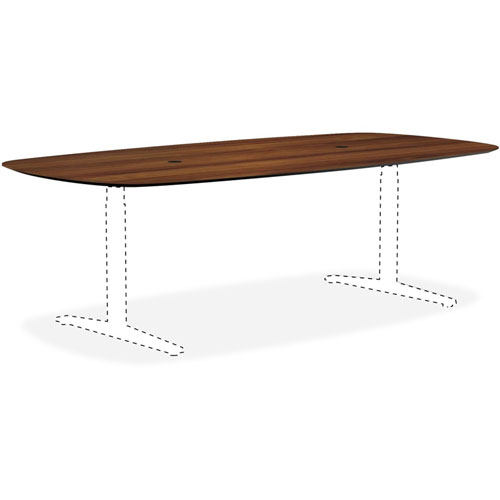 Lorell Conference Tabletop, 96"Wx48"D, Walnut