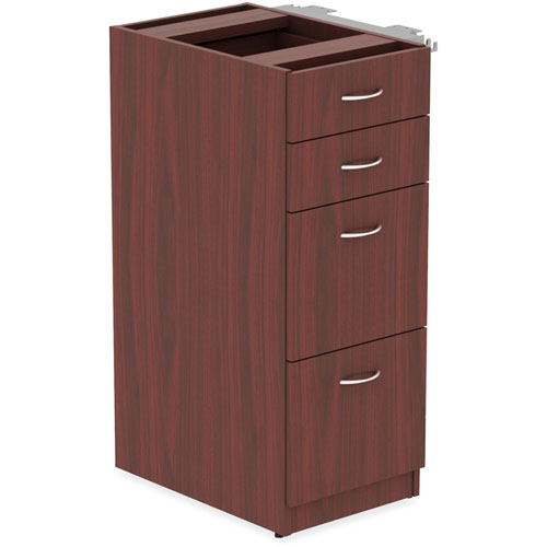 Lorell File Cabinet, 4 Drawers, 15-1/2" x 23-5/8" x 40-3/8",