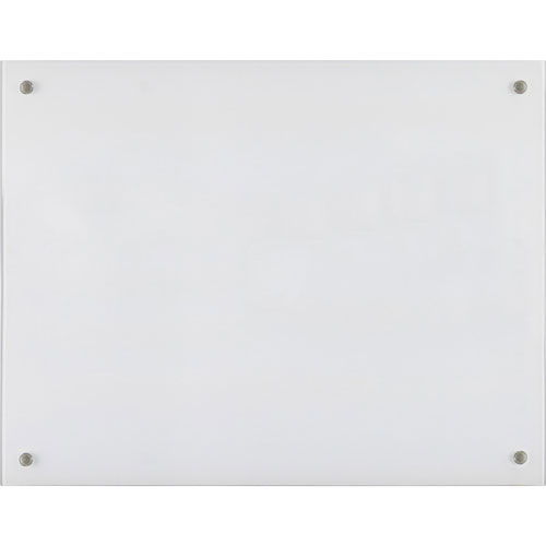 Lorell Glass Dry-Erase Board, 48"x36", Frost