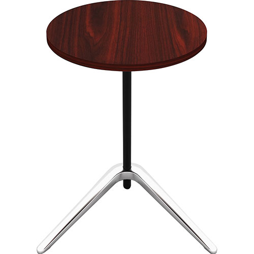 Lorell Table, Accent, 15-3/4"Wx15-3/4"Lx24-3/5"H, Mahogany