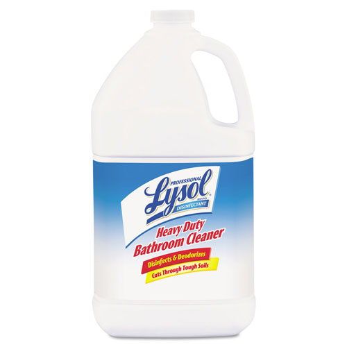 Lysol Disinfectant Heavy-Duty Bathroom Cleaner Concentrate, 1 gal Bottles, 4/Carton