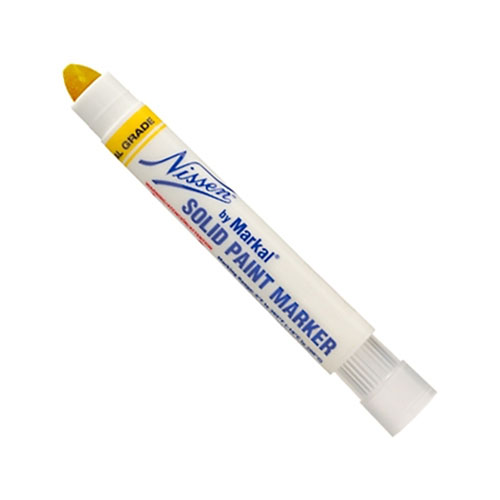 Markal Solid Paint Marker, Yellow, 5/16 in, Medium