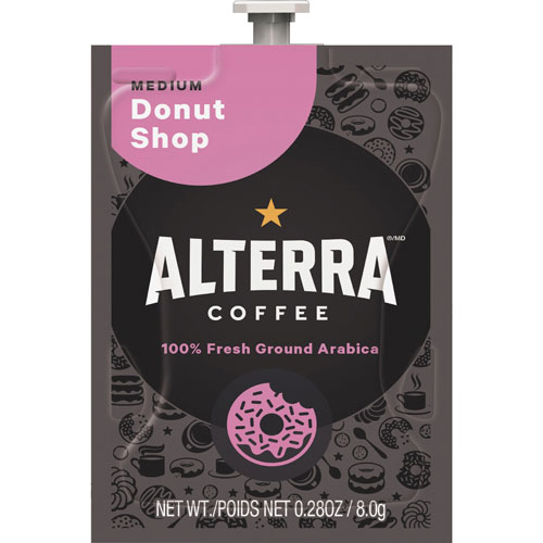 Mars Drinks Alterra Donut Shop Blend Med/Balanced Coffee, 100/CT, BK