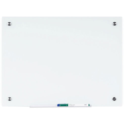 MasterVision™ Dry-Erase Board, Magnetic, 18"Wx1/4"Lx24"H, White