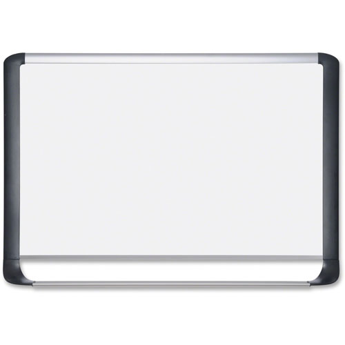 MasterVision™ Pure Platinum Dry Erase Board, 24x36, White/Silver