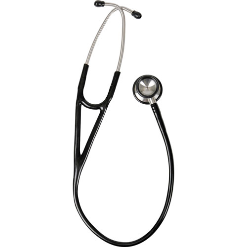 Medline Stethoscope, Cardiology, 17", Black