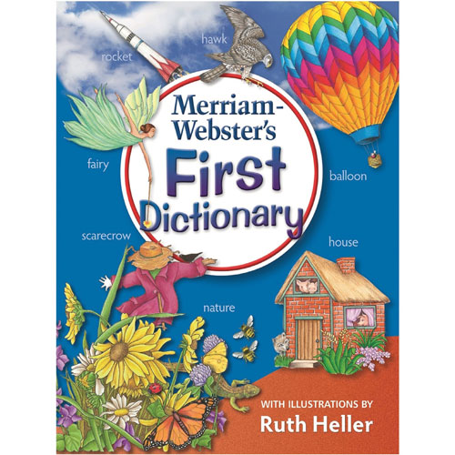 Merriam-Webster First Dictionary, Ages 5-7, Laminated Hardcover, 448 Pages