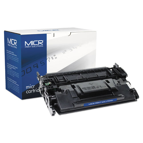 MICR Print Solutions Compatible CF287A(M) (87AM) MICR Toner, 9000 Page-Yield, Black