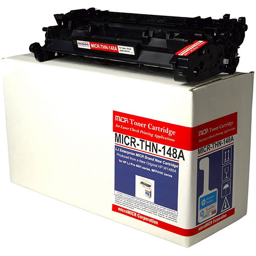 Micromicr MICR Standard Yield Laser Toner Cartridge - Alternative for HP 148A, 148X (W1480A) - Black - 2900 Pages