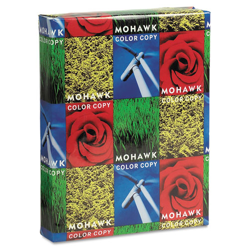 Mohawk/Strathmore Papers Color Copy 98 Paper and Cover Stock, 98 Bright, 80lb, 8.5 x 11, 250/Pack