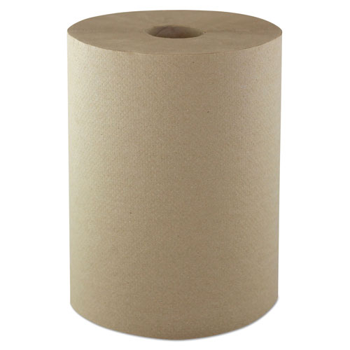 Morcon Paper 10 Inch Roll Towels, 1-Ply, 10" x 800 ft, Kraft, 6 Rolls/Carton