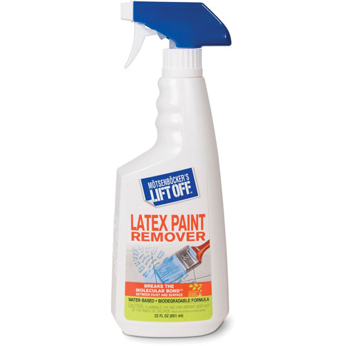 Motsenbocker's Lift-Off® Latex Paint Remover, Multi-Surface, 22 Oz Spray, White